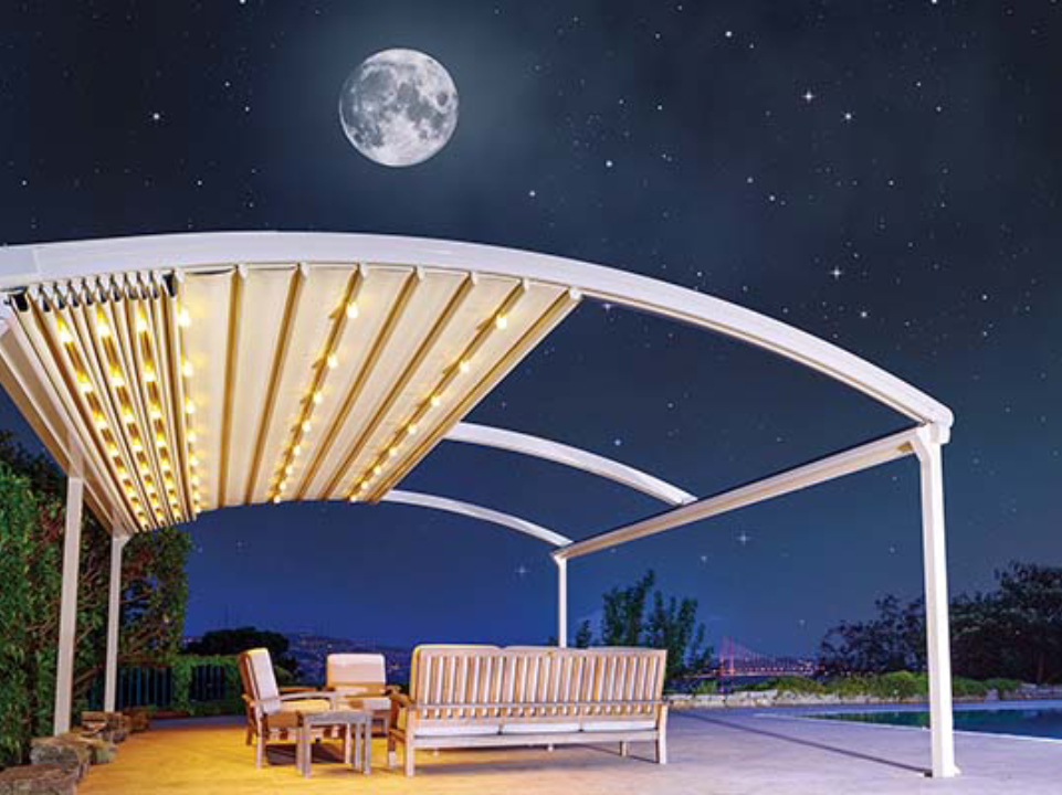 Oval Pergola