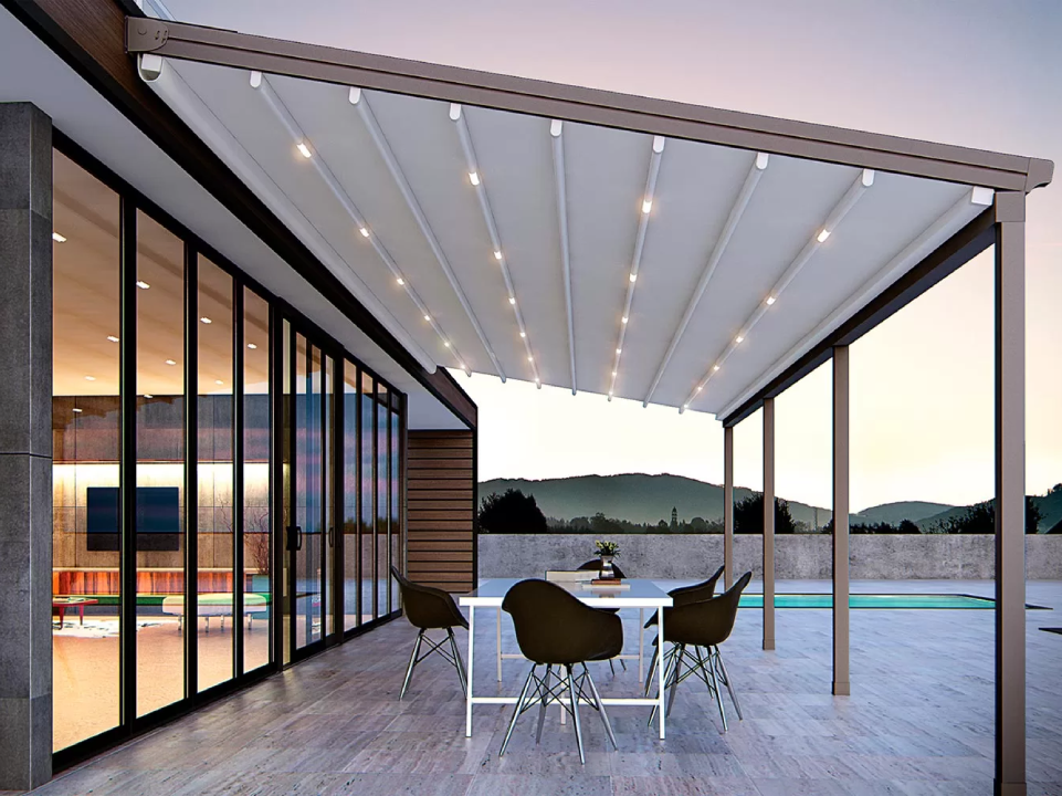 Eğimli Pergola